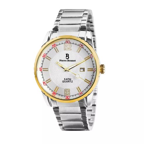 Orologio da uomo con movimento a quarzo con data Pierre Bonnet 6457d