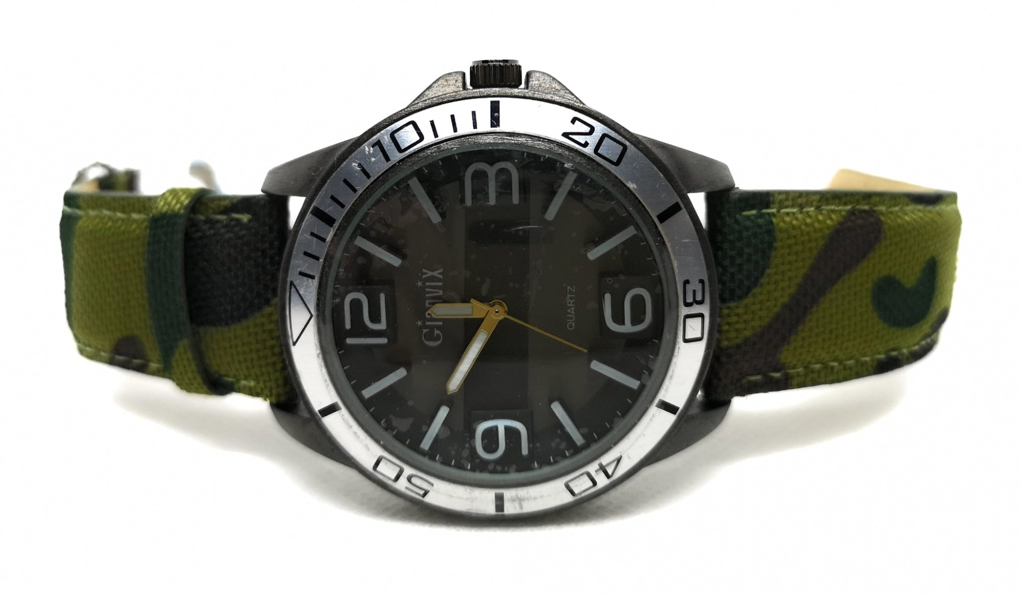 Orologio da uomo solo tempo GianviX con cinturno fantasia militare