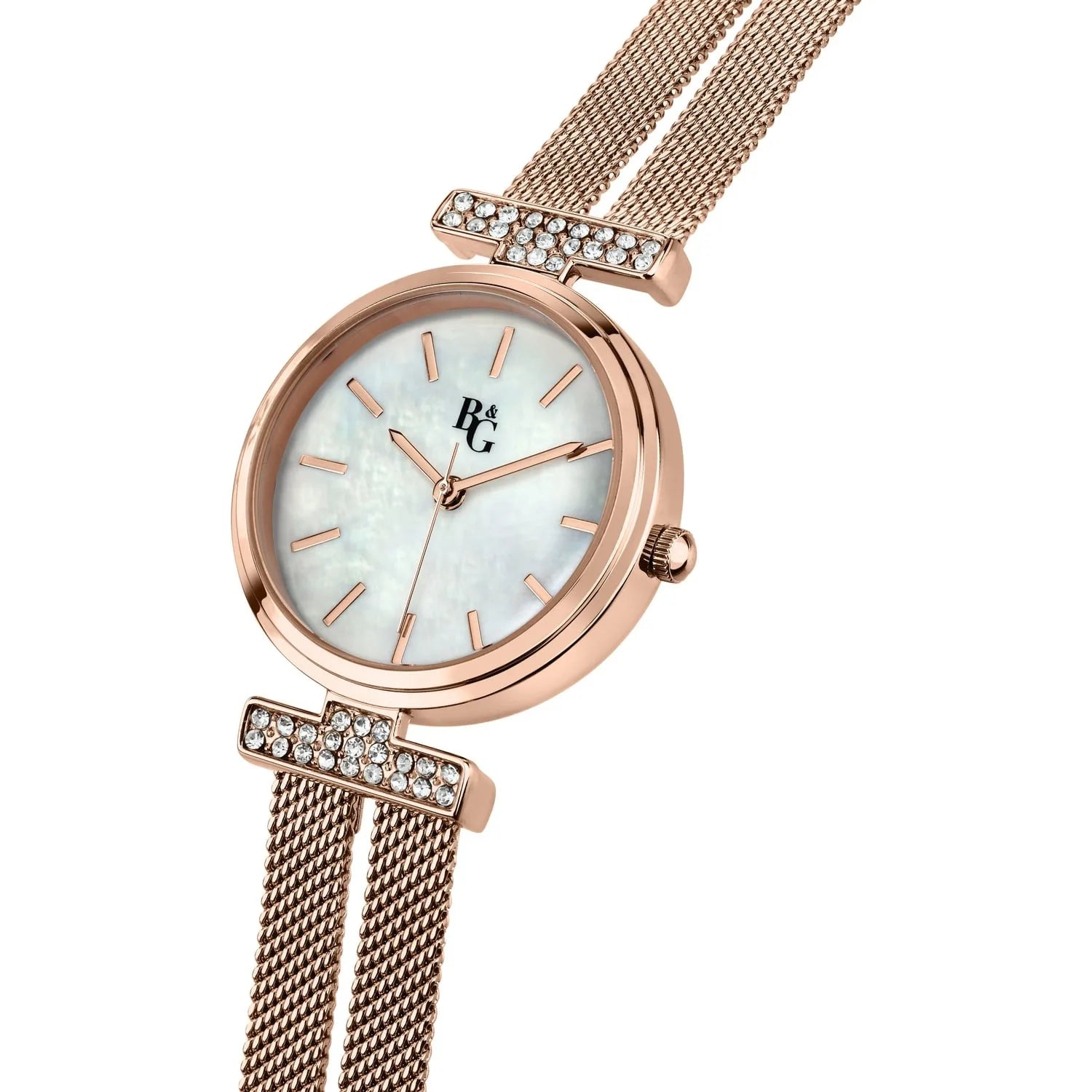 Orologio donna B&G rosato con quadrante madreperla r3853321501