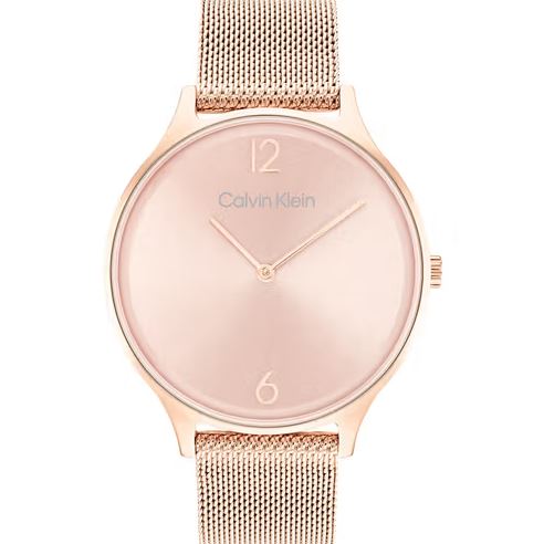 Orologio donna Calvin Klein in acciaio rosè 1681247