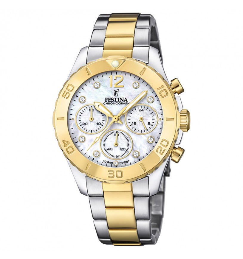 Orologio donna Festina Boyfriend con quadrante madreperla