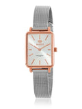 Orologio donna Marea argento quadrante rettangolare B41378/3