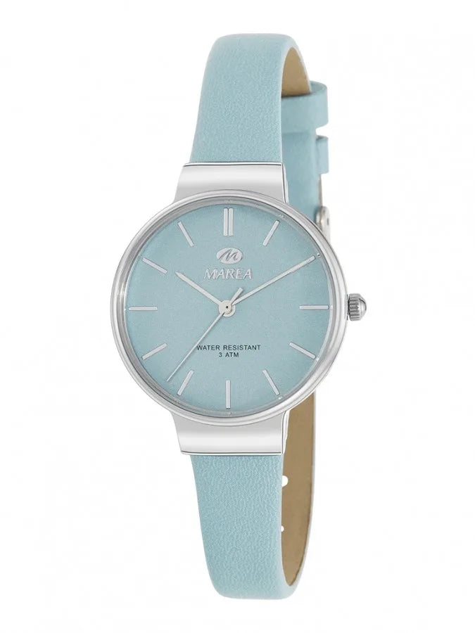 Orologio donna Marea cinturino in silicone e quadrante azzurro b54160/4