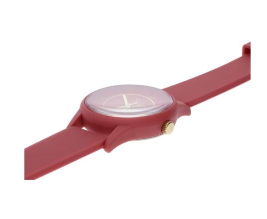 Orologio donna Stroili solo tempo con cinturino in silicone rosa cassa in acciaio 1668345