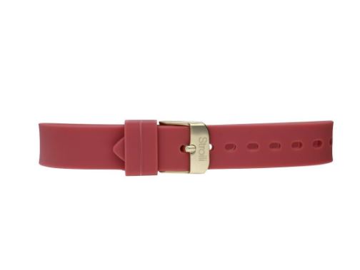 Orologio donna Stroili solo tempo con cinturino in silicone rosa cassa in acciaio 1668345