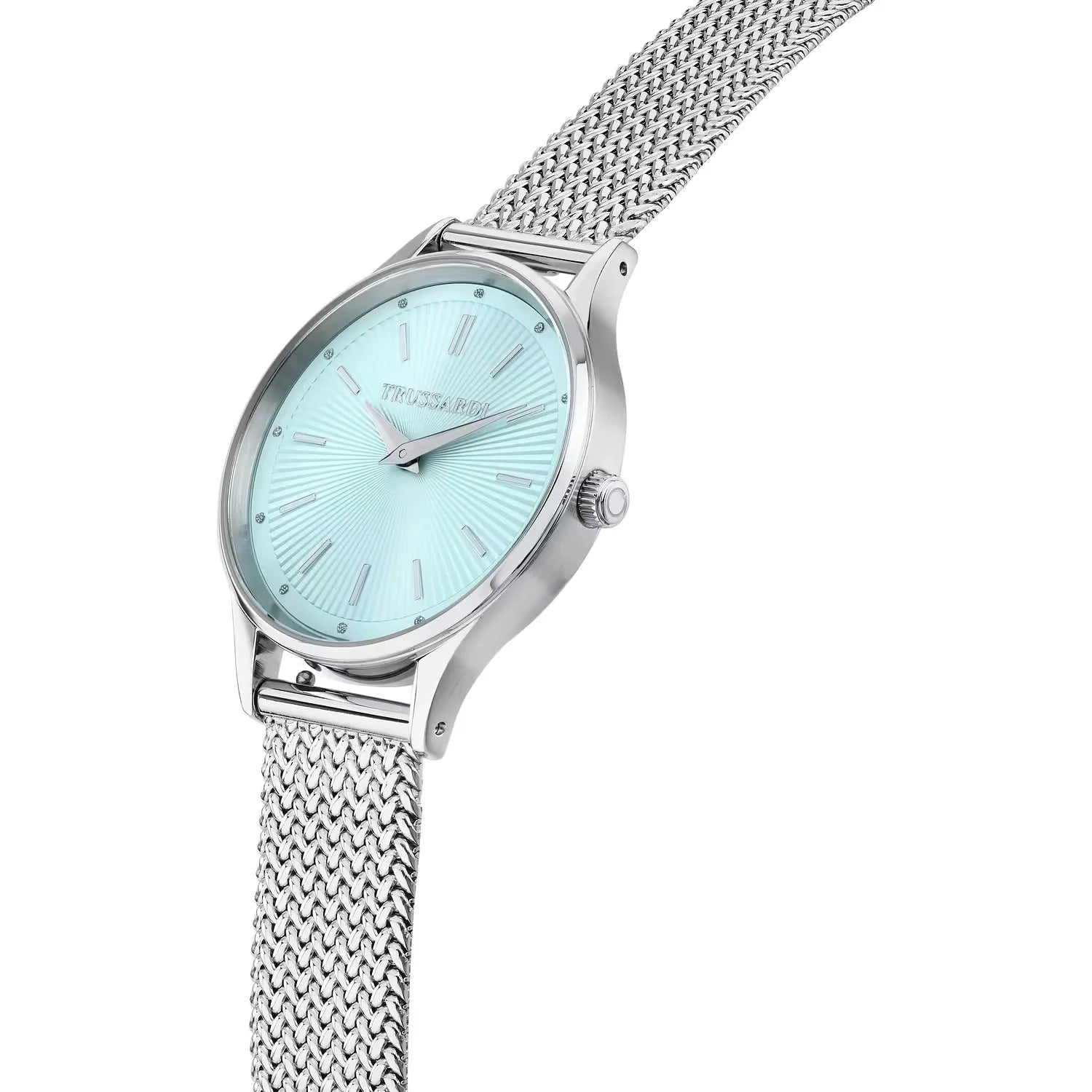 Orologio donna Trussardi in acciaio con quadrante azzurro R2453152515