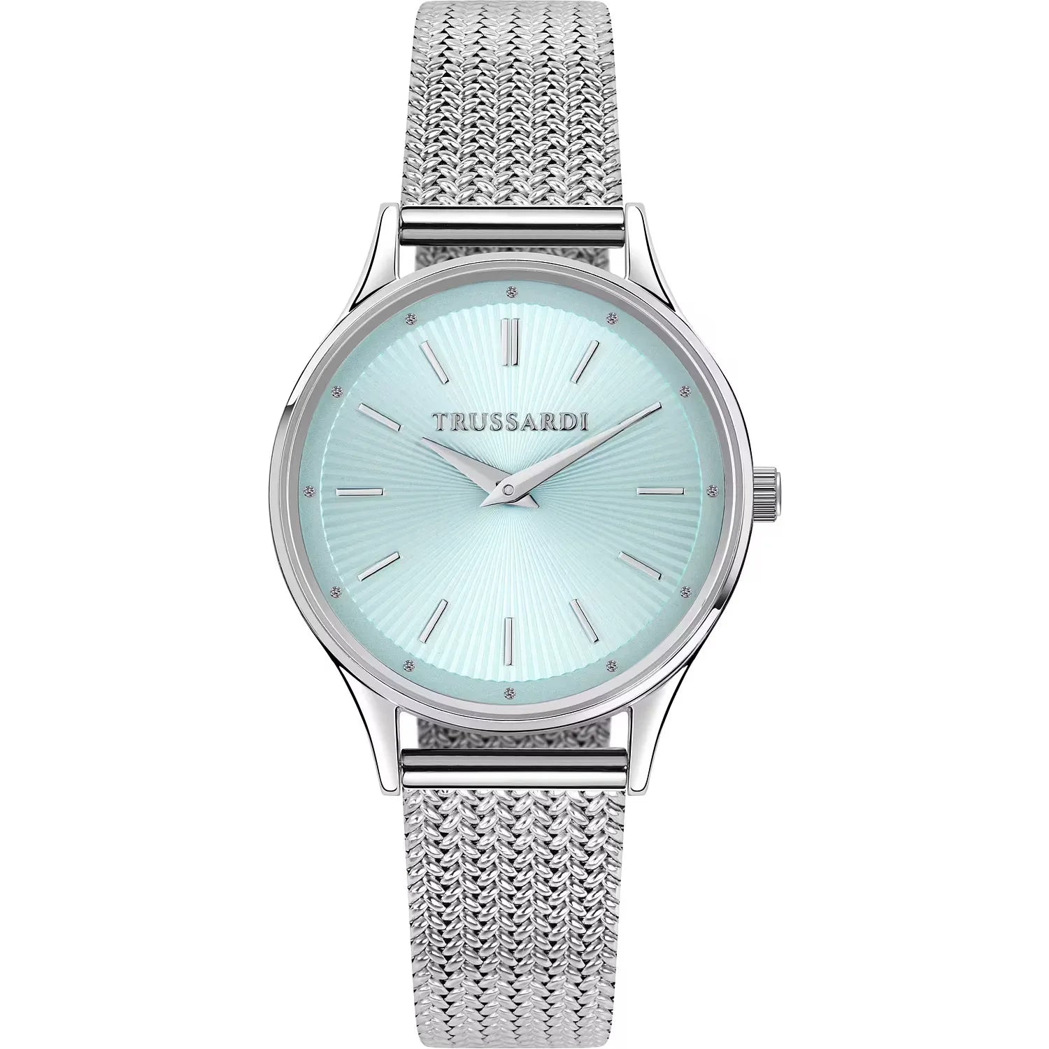 Orologio donna Trussardi in acciaio con quadrante azzurro R2453152515