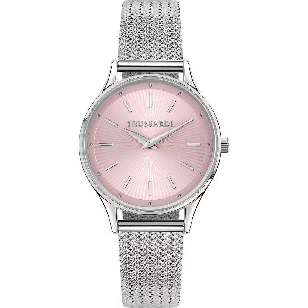 Orologio donna Trussardi in acciaio con quadrante rosa r2453152514