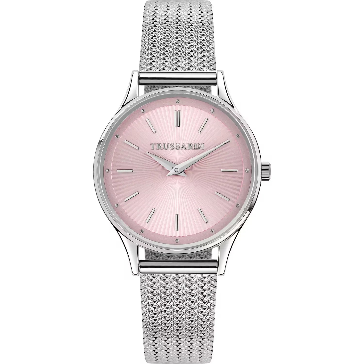Orologio donna Trussardi in acciaio con quadrante rosa r2453152514