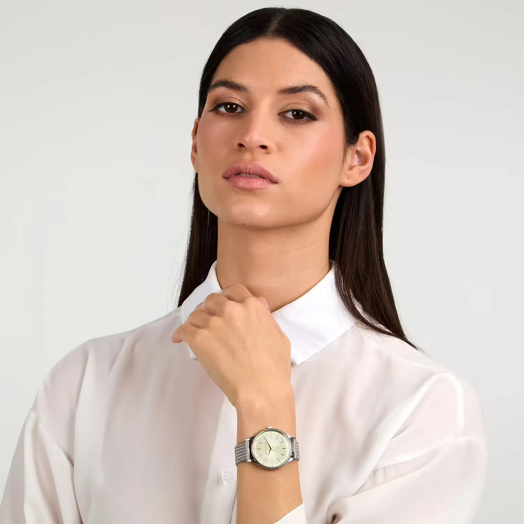 Orologio donna Trussardi in acciaio con quadrante verde R2453152513