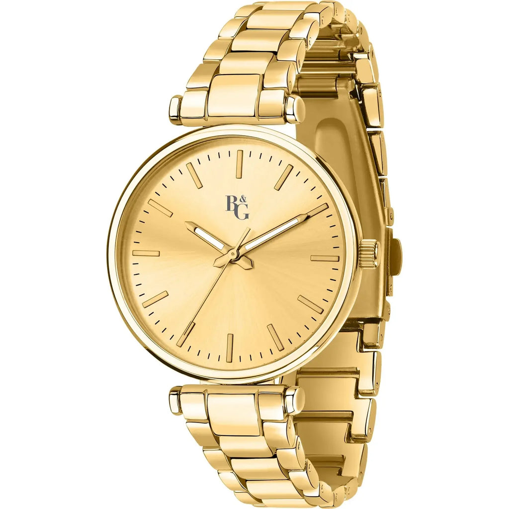 Orologio donna dorato B&G solo tempo r3853302509