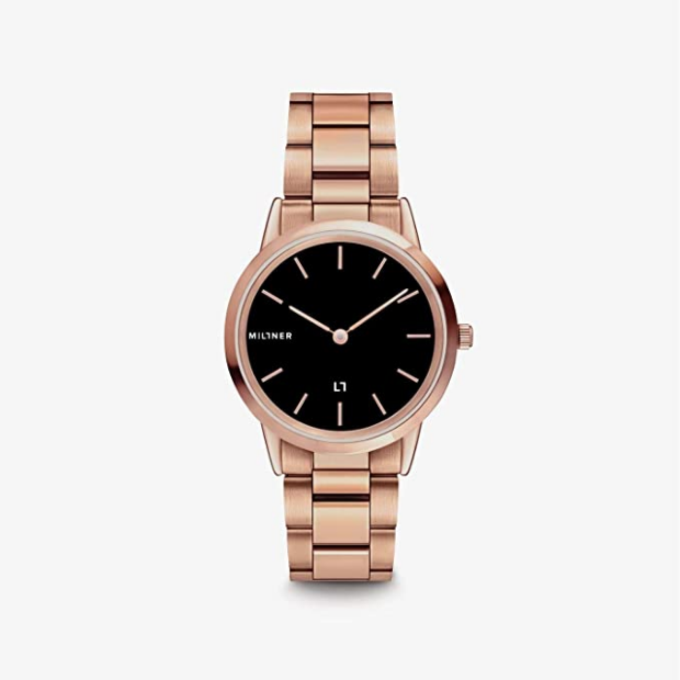 Orologio donna solo tempo Millner Chelsea S Rose Black in acciaio MLW0008