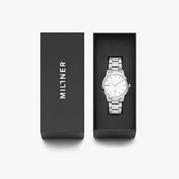 Orologio donna solo tempo Millner Chelsea S Silver in acciaio MLW0002