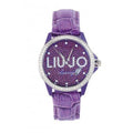 Orologio donna viola vanity tlj061 - Liu Jo Luxury cinturino in pelle