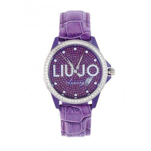 Orologio donna viola vanity tlj061 - Liu Jo Luxury cinturino in pelle