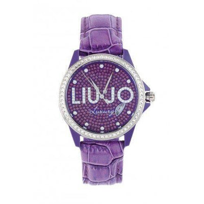 Liu Jo Luxury Damenuhr lila Vanity tlj061 - Lederarmband