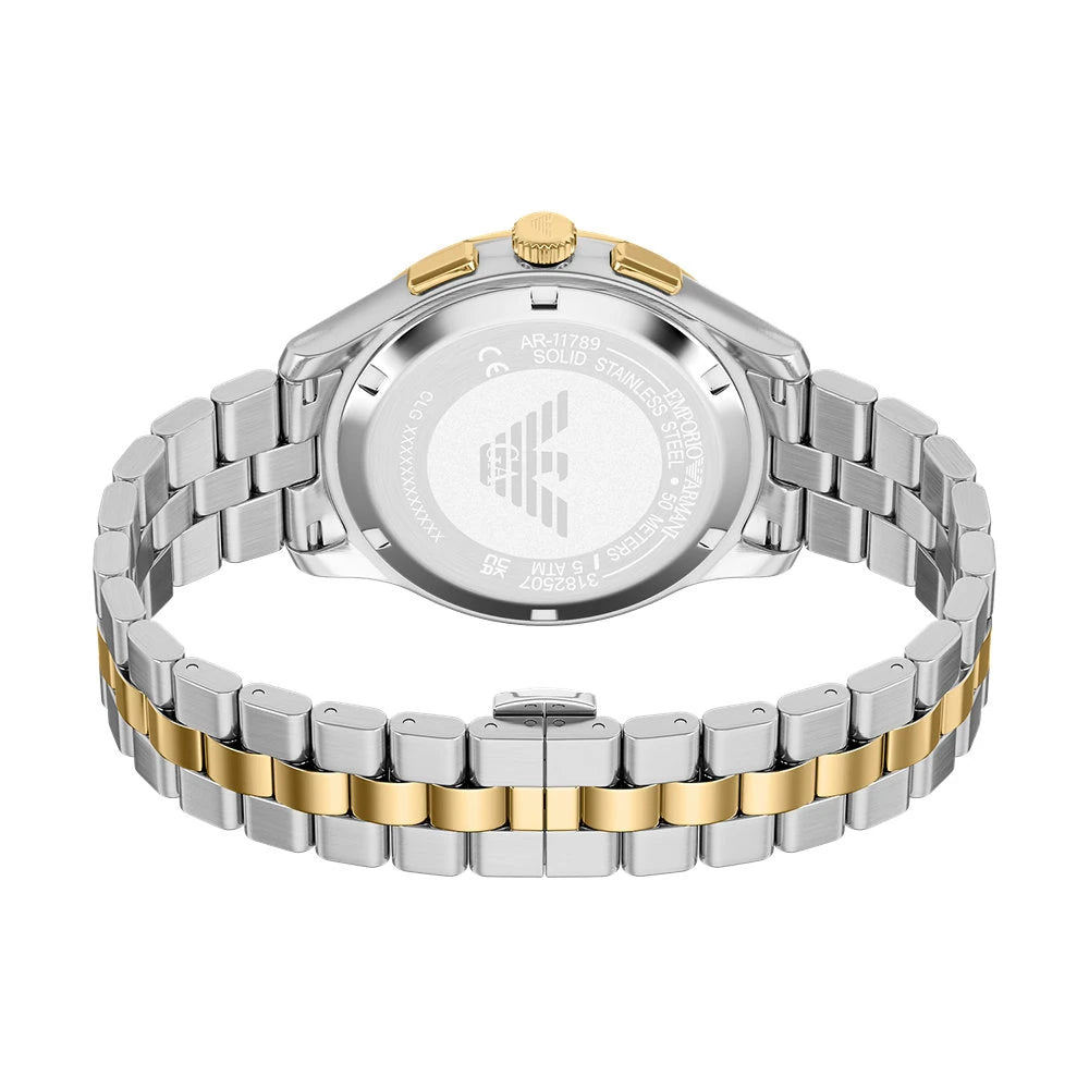 Herrenuhr und Armband Emporio Armani World Explorer AR80084SET
