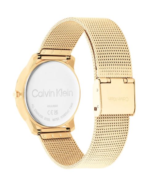 Uhr aus Edelstahl 1681238 Calvin Klein Damenuhr vergoldet