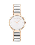 1681246 Calvin Klein Damenarmbanduhr aus Stahl