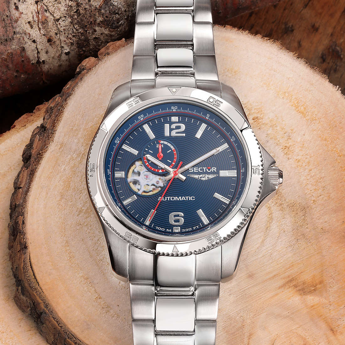 Orologio meccanico uomo Sector r3223231001