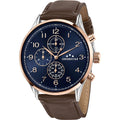 Orologio multifunzione uomo Chronostar Dandy cinturino in pelle