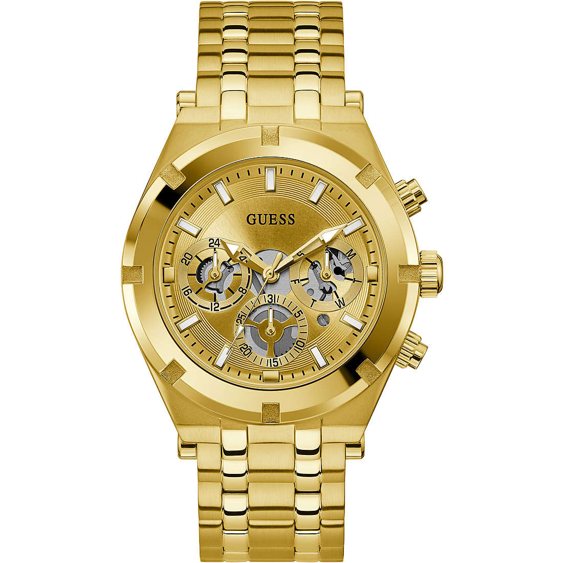 Orologio multifunzione uomo Guess Connoisseur gw0260g4