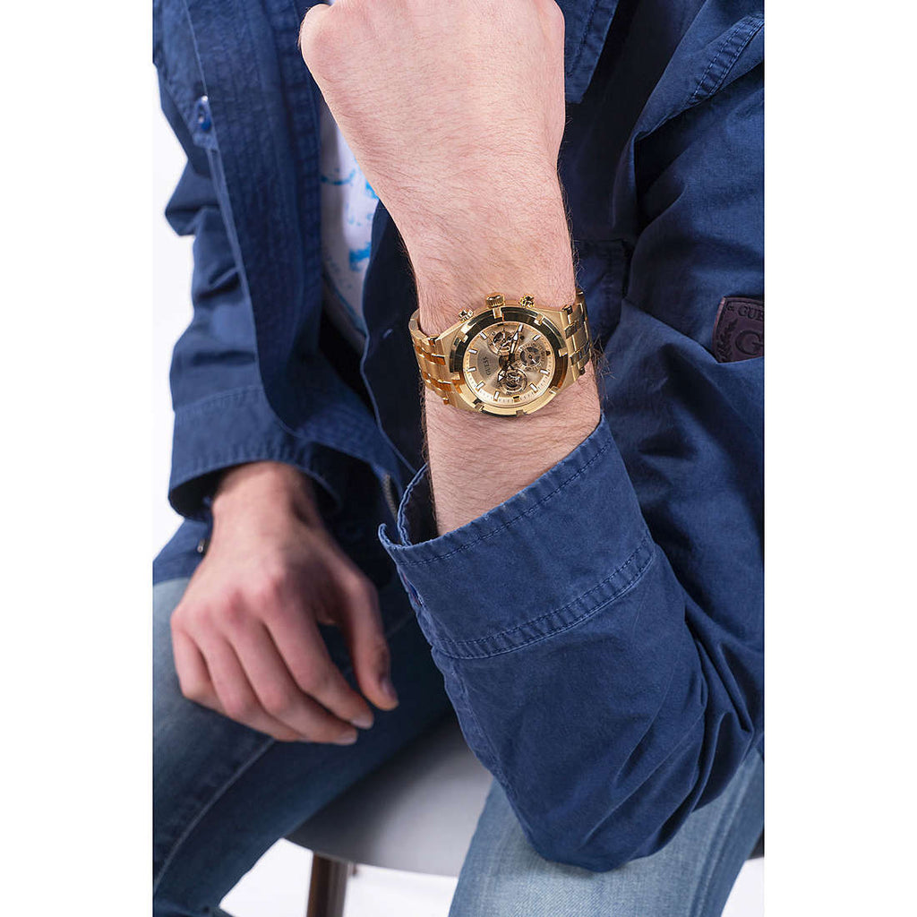 Orologio multifunzione uomo Guess Connoisseur gw0260g4