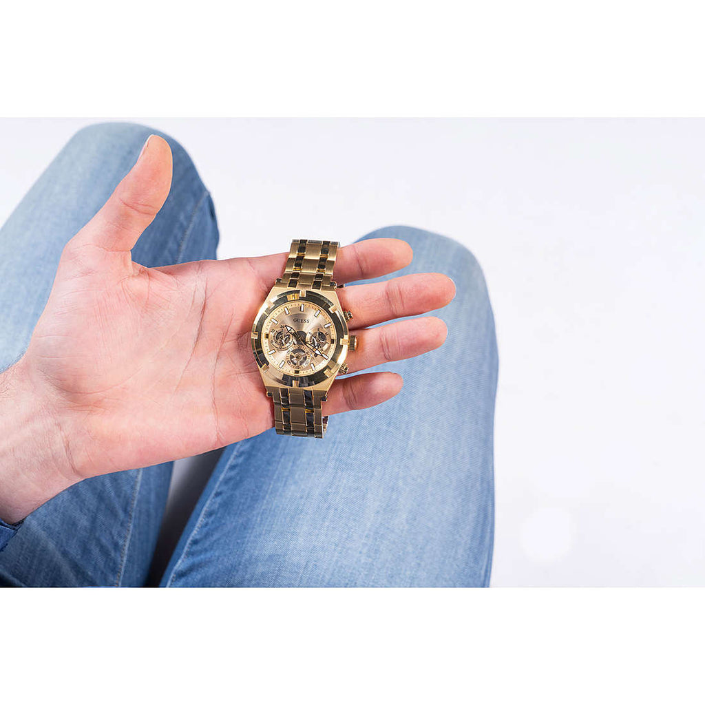 Orologio multifunzione uomo Guess Connoisseur gw0260g4