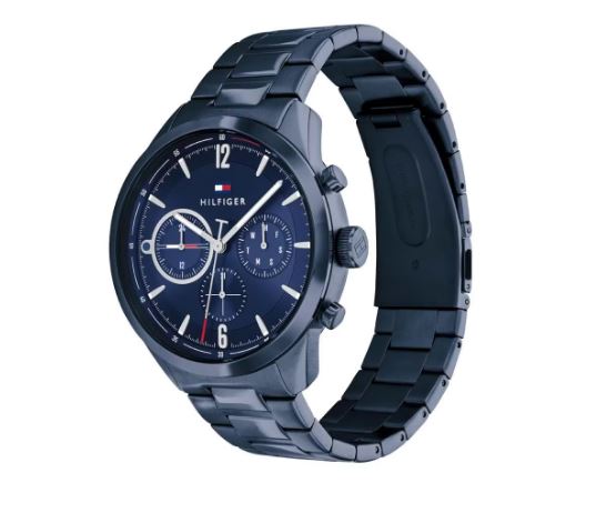 Orologio multifunzione uomo Tommy Hilfiger matthew quadrante blu 1680666