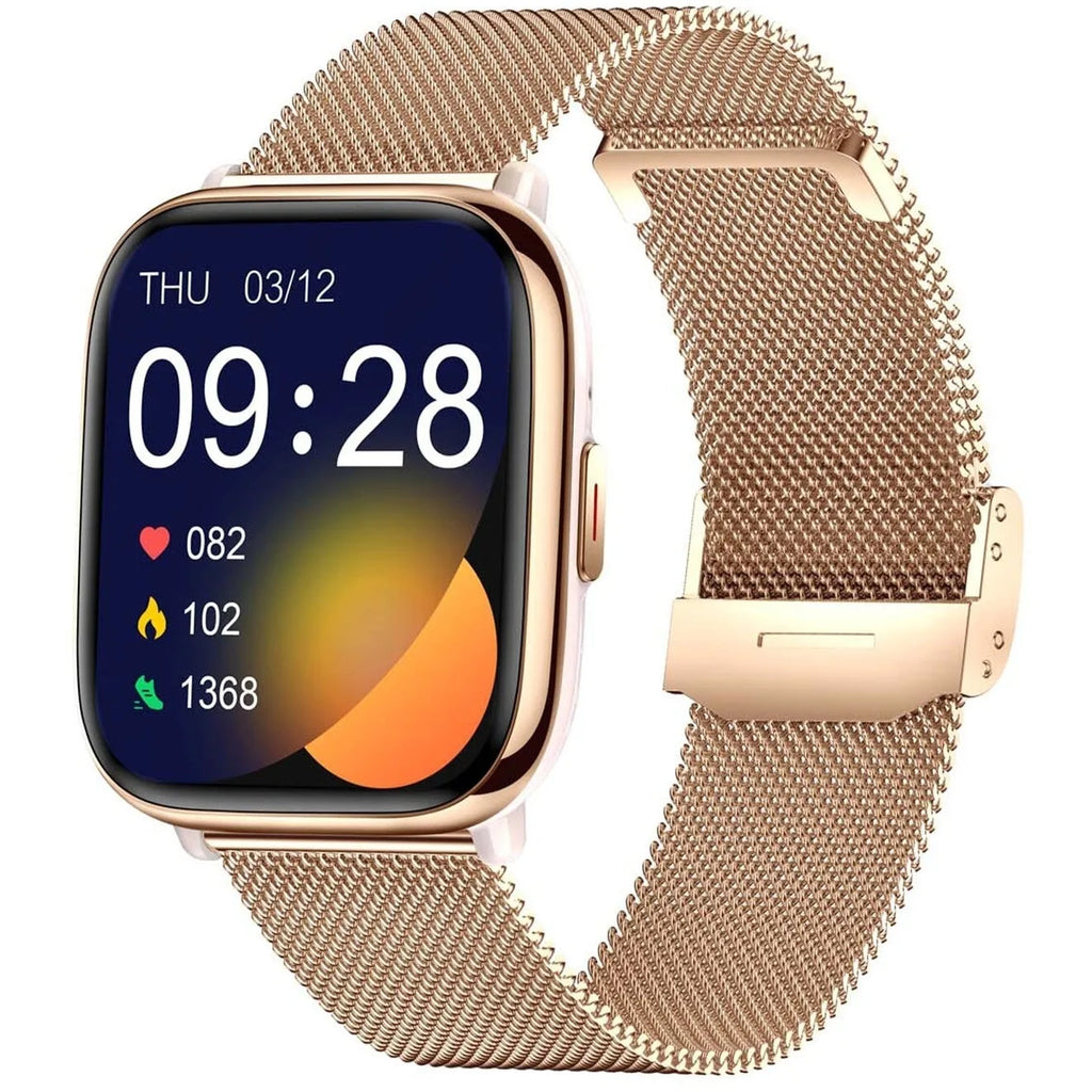Orologio smartwatch donna in acciaio rosa Smarty 2.0 SW081G