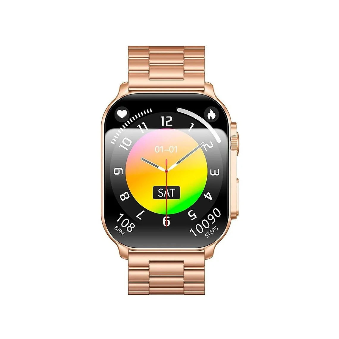 Orologio smartwatch donna smarty 2.0 in acciaio rosa SW080L