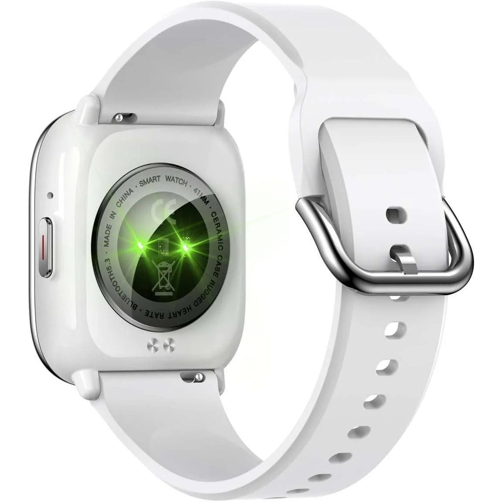 Orologio smartwatch unisex in gomma bianco Smarty 2.0 SW081B