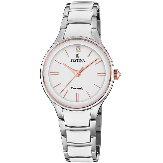 Orologio solo tempo donna Festina ceramic f20474/2