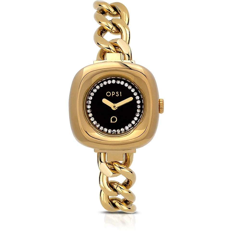 Orologio solo tempo donna Ops Objects Curvy in acciaio dorato opspw-1068