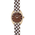Orologio solo tempo donna RoccoBarocco pied de poule RB0091