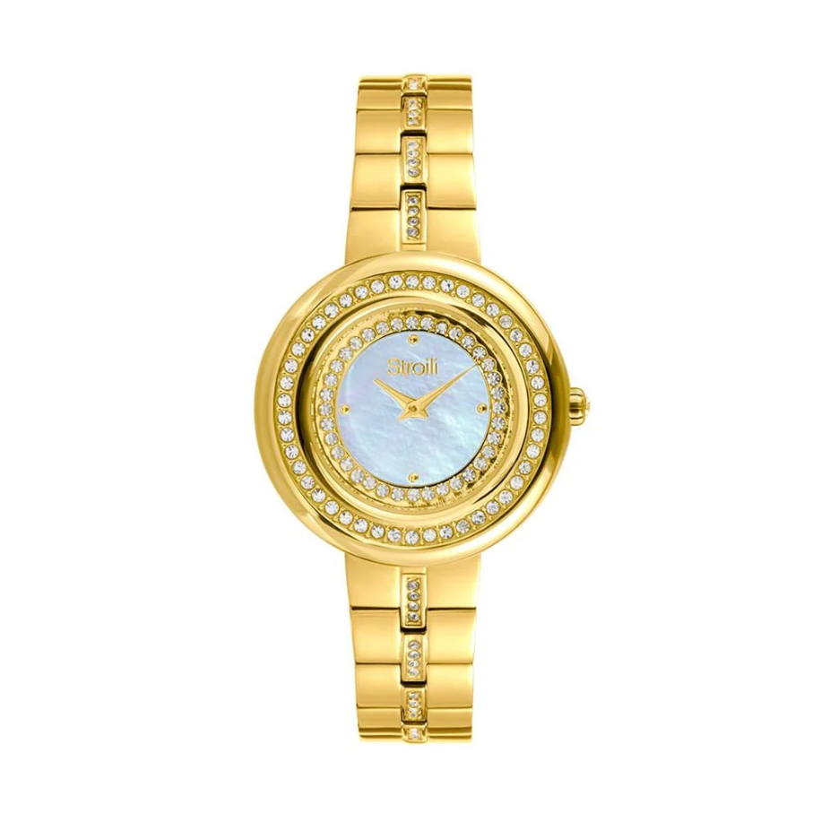 Orologio solo tempo donna Stroili julie quadrante madreperla bianca 1679701