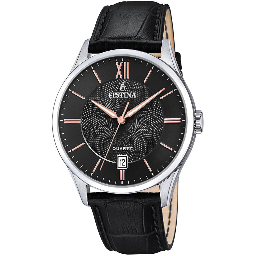 Herrenuhr Festina Stahl klassisch f20426/6