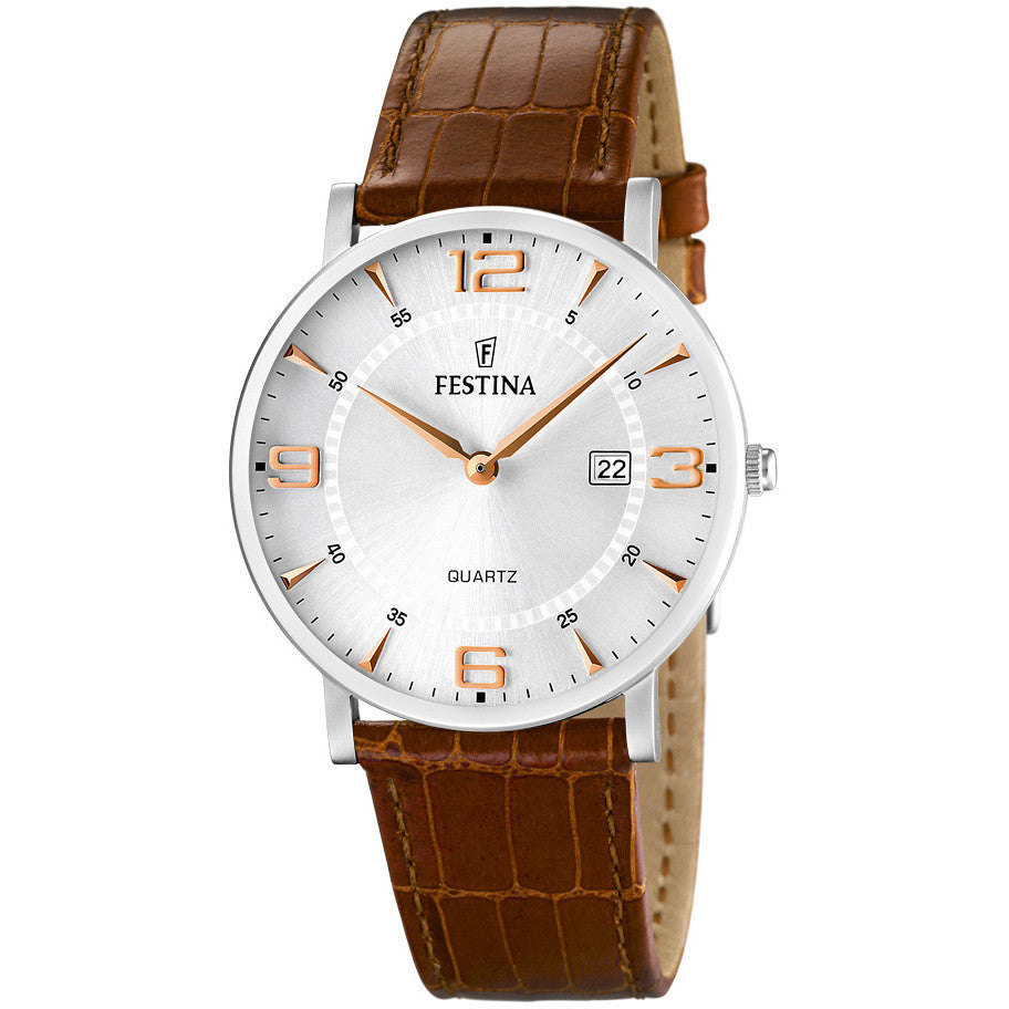 Orologio solo tempo uomo Festina correa clasico f16476/4