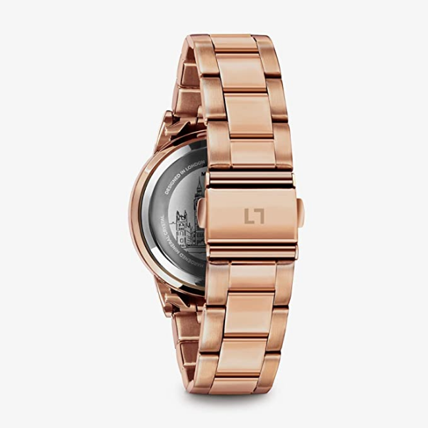 Unisex Millner Chelsea Roségold Edelstahl Quarzuhr MLW0005
