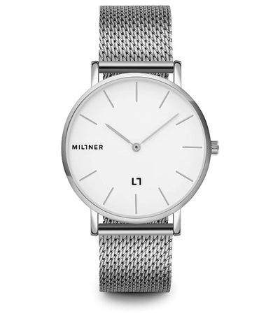 Orologio unisex solo tempo Millner Mayfair S Silver in acciaio MLW0012