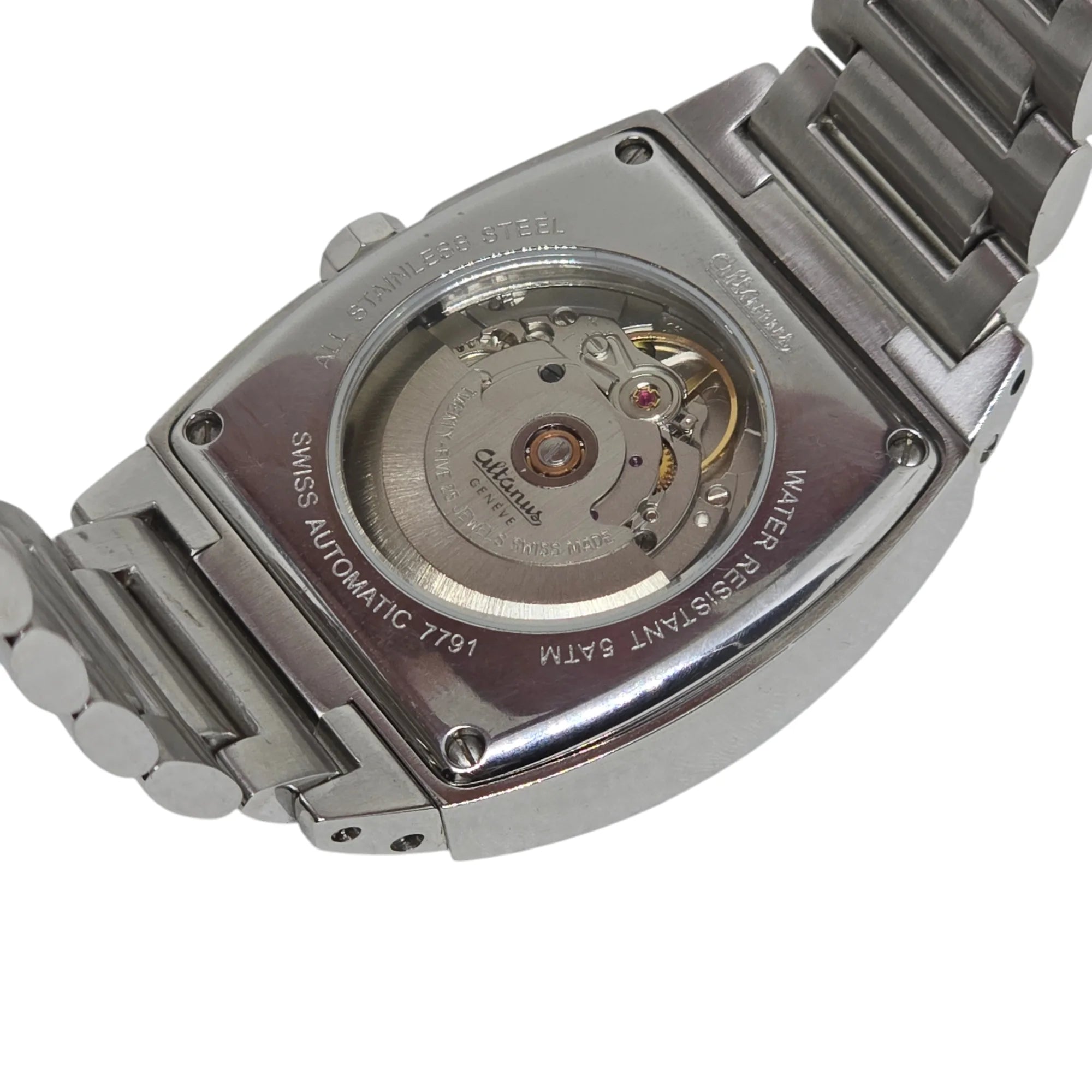 Orologio uomo Altanus automatico con quadrante blu