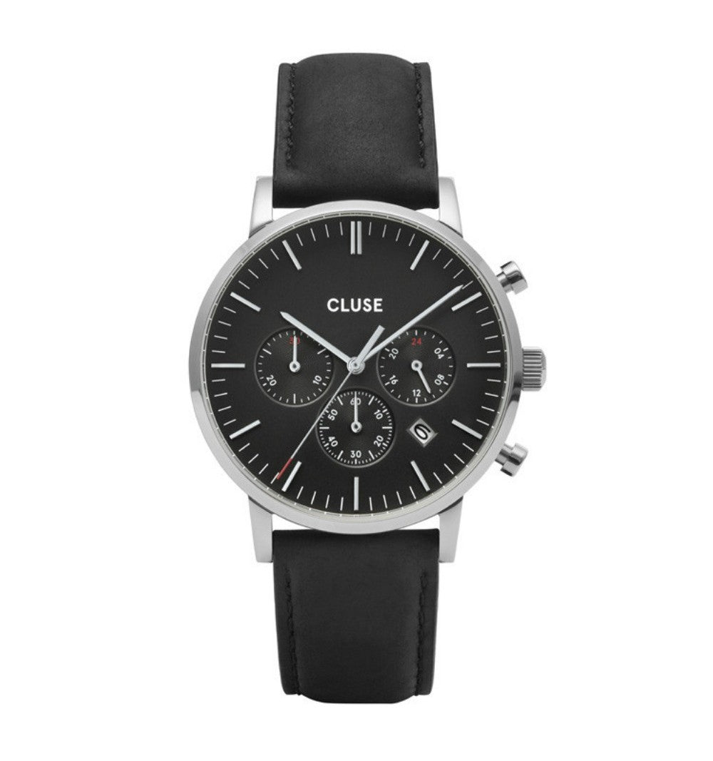 Orologio uomo Cluse cronografo cw0101502001 nero