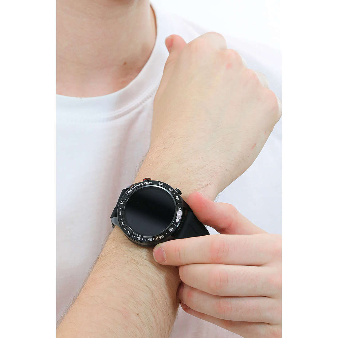 Orologio uomo David Lian  collezione Londra smartwatch con cinturino in silicone DL110