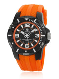 Herrenuhr Marea orange mit Kautschukarmband b35353/5