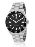 Orologio uomo Marea in acciaio con quadrante nero B41391/1