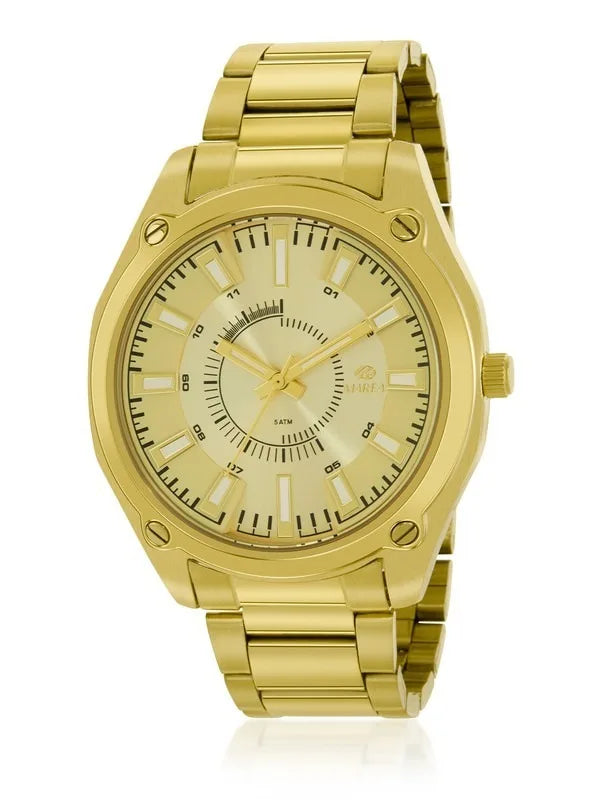 Orologio uomo Marea in acciaio dorato b41347/4