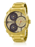Orologio uomo Marea in acciaio dorato movimento triplo b54214/5