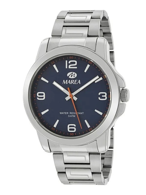Orologio uomo Marea in acciaio e quadrante blu b41258/2