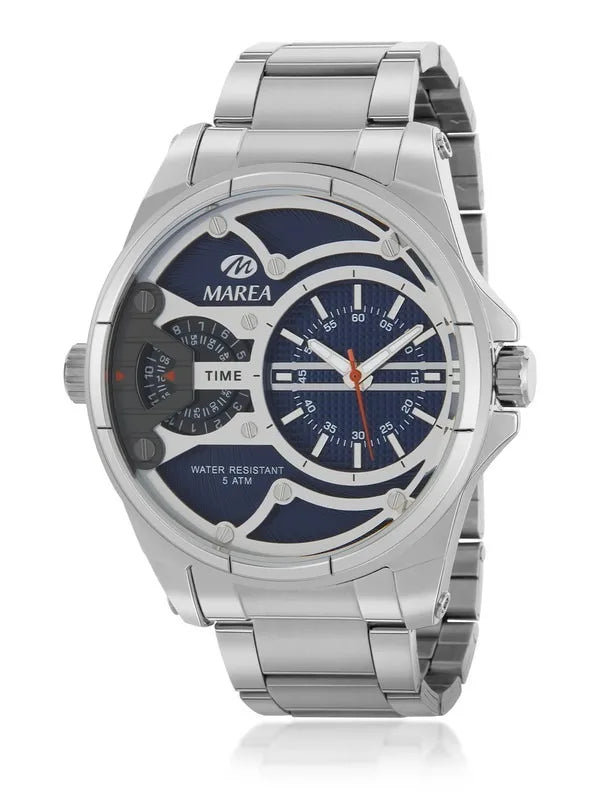 Orologio uomo Marea in acciaio e quadrante nero b54246/2