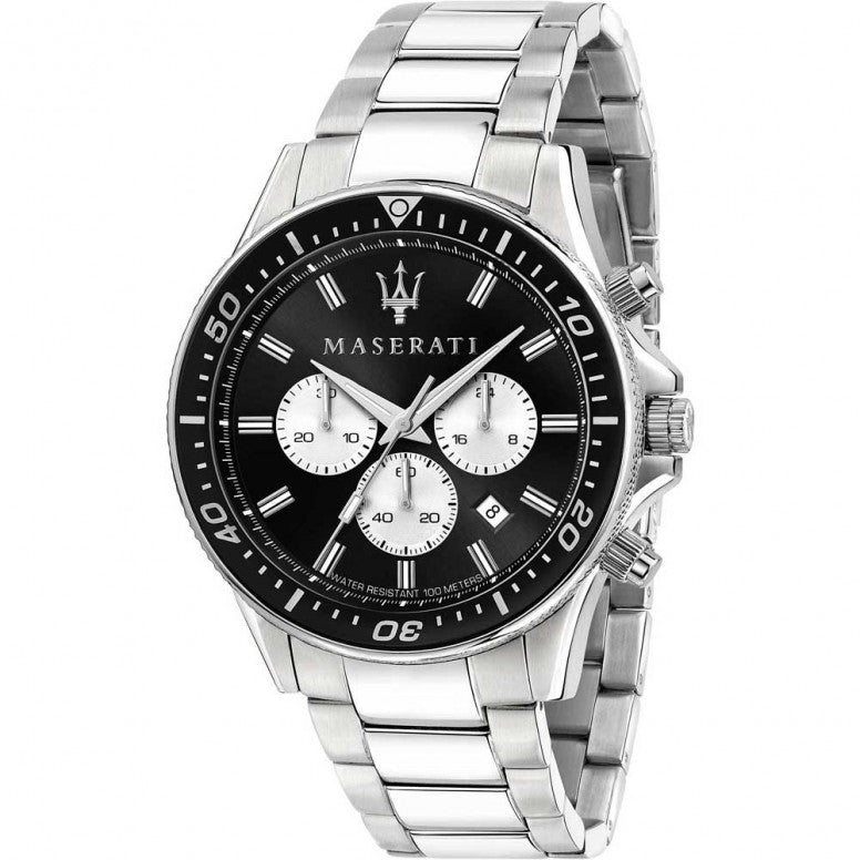 Orologio uomo Maserati acciaio cronografo sfida R8873640004 nuovo modello 2022